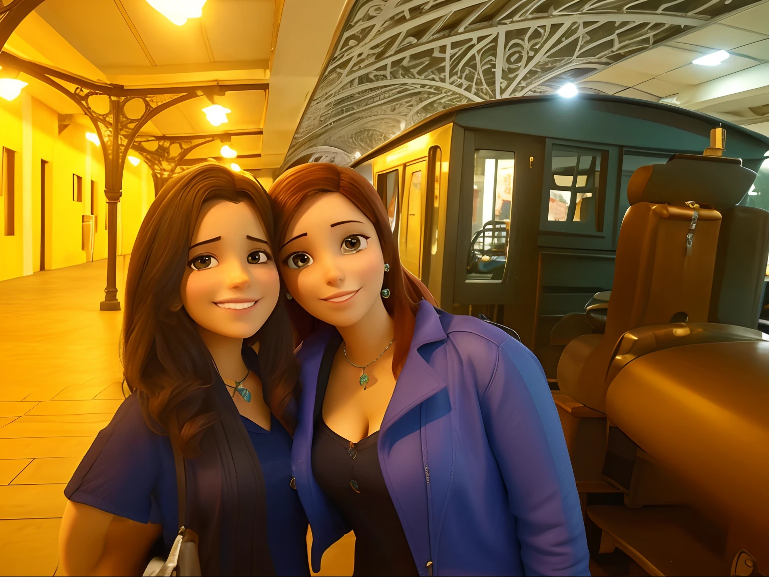 duas mulheres estilo pxar melhor qualidade