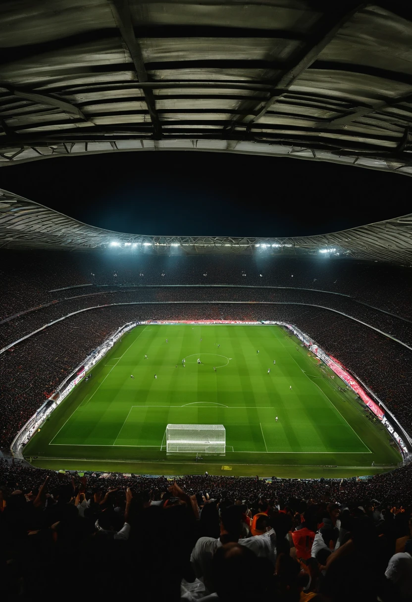 Corinthians fans went crazy because the team turned the game around at 45 of the second half in the last move, Corinthians in black at the Neo Química arena, Corinthians Stadium