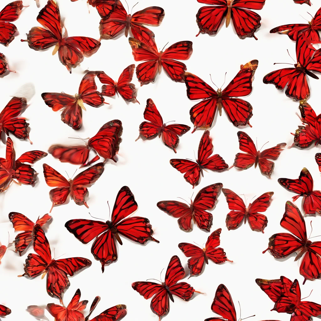 red butterfly