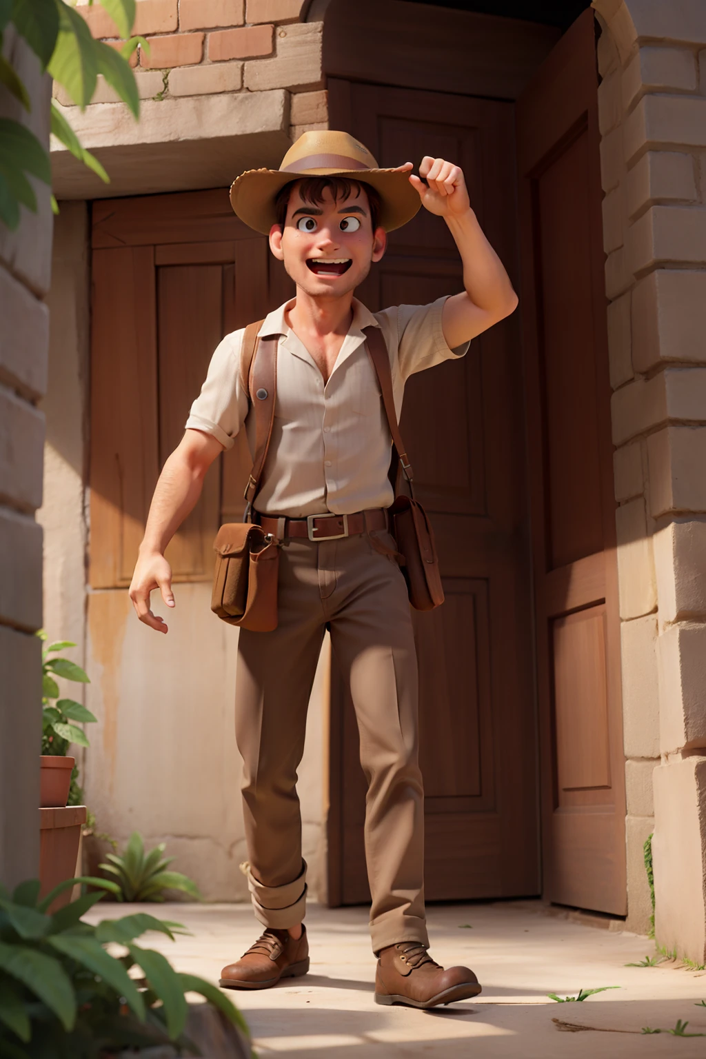 comic,estilo indiana jones