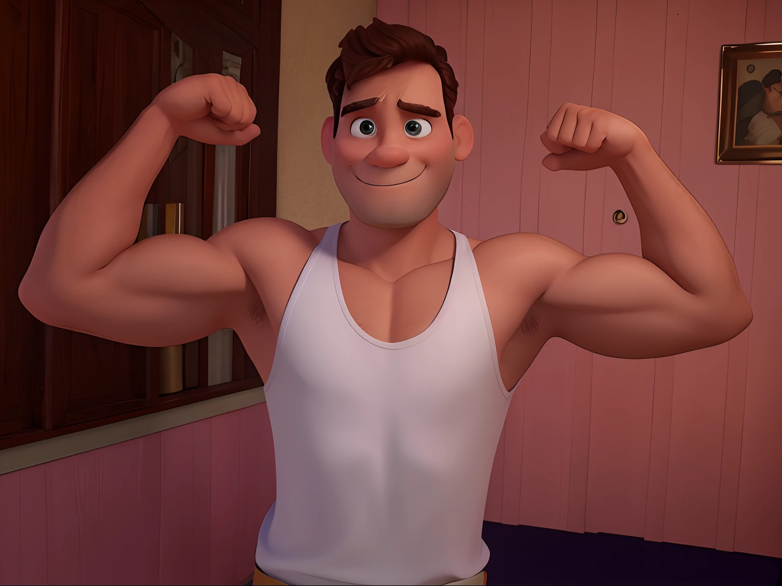 homem estilo pixar, melhor qualidade