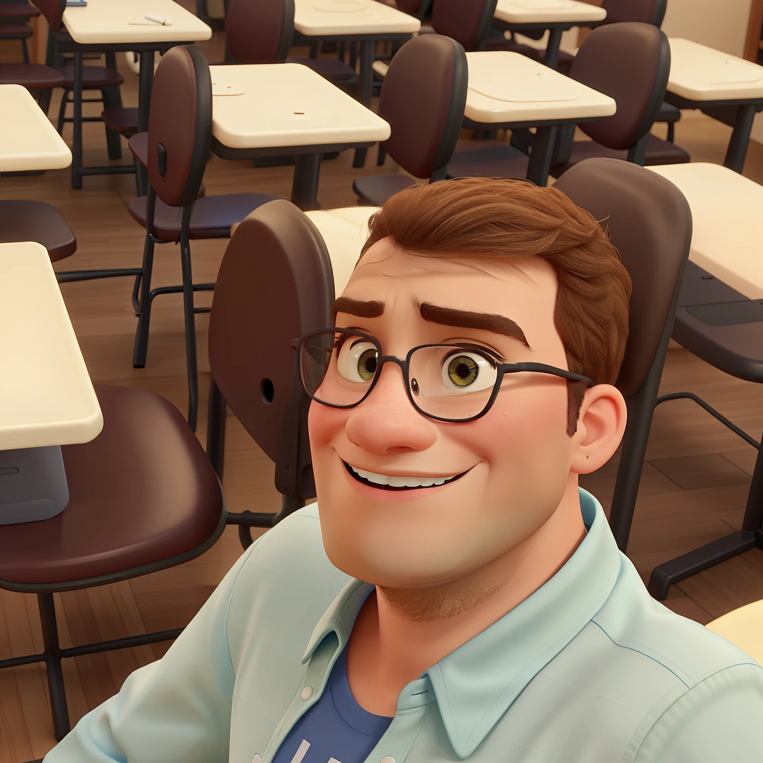 Make this image like the Disney Pixar theme.