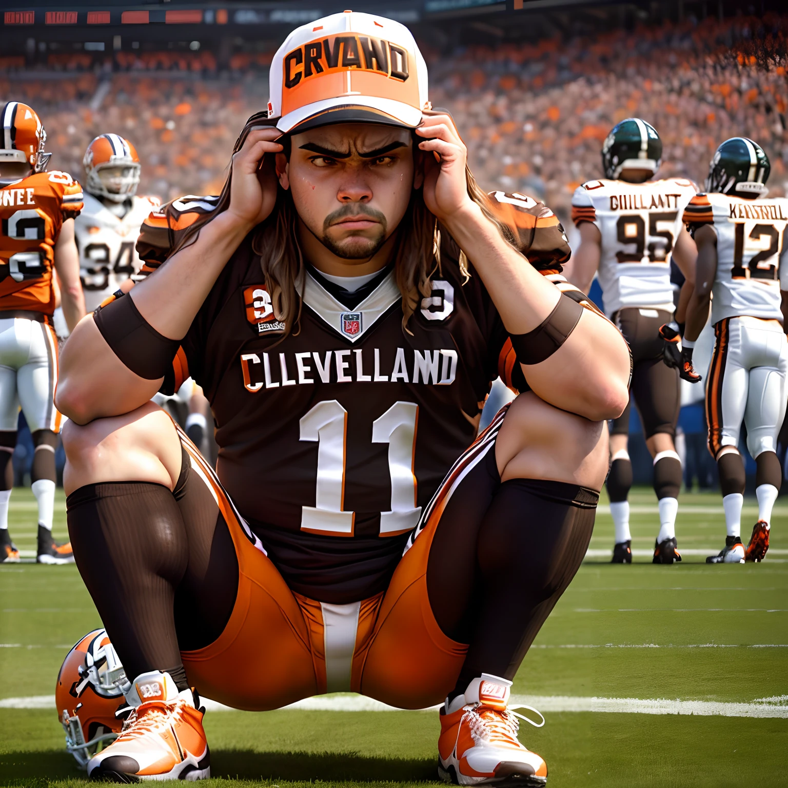 Sad Cleveland browns fan