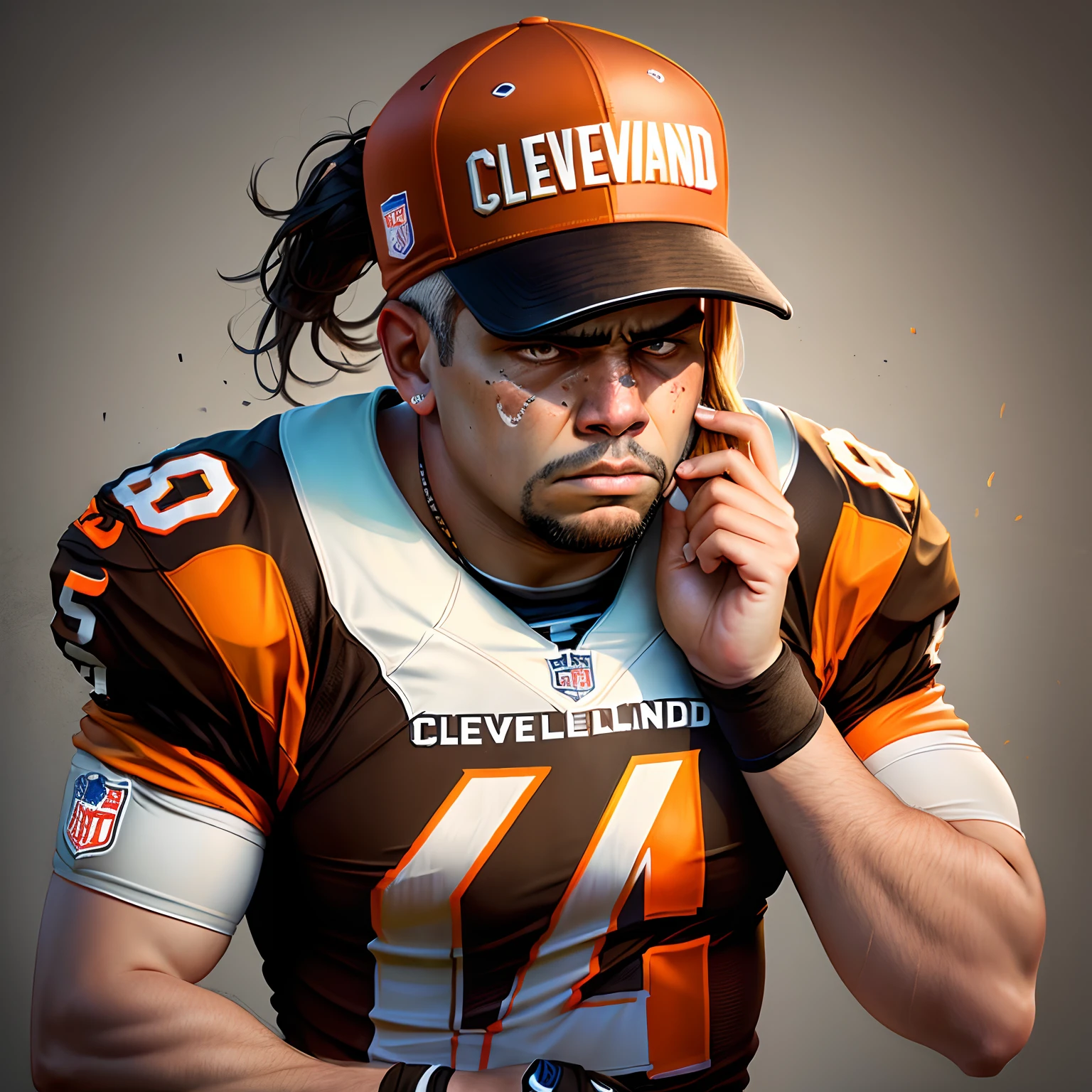 Sad Cleveland browns fan