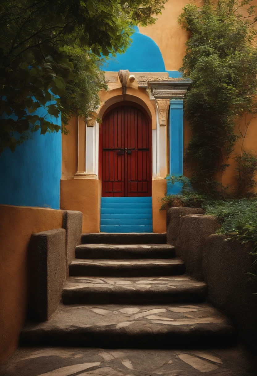 Uma imagem de um profissional de TI subindo uma escada para o sucesso. Each step is marked with an Azure certification, representando o caminho para um futuro promissor.