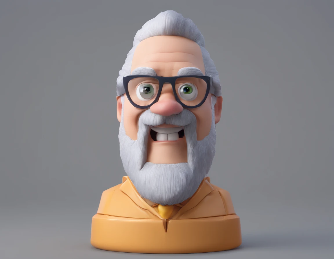 Douglass Head Animated Character