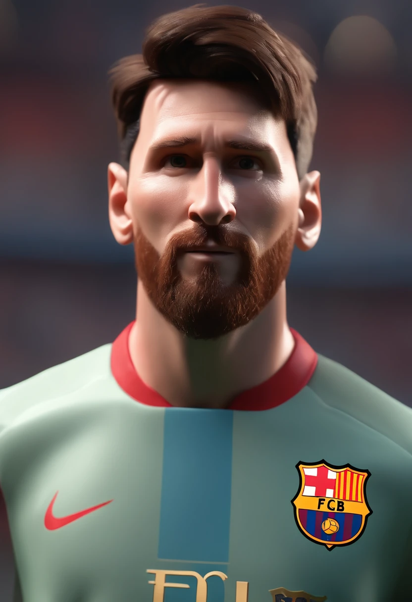 Messi,realistic face, 8k, ultra realistic, Argentina jursey