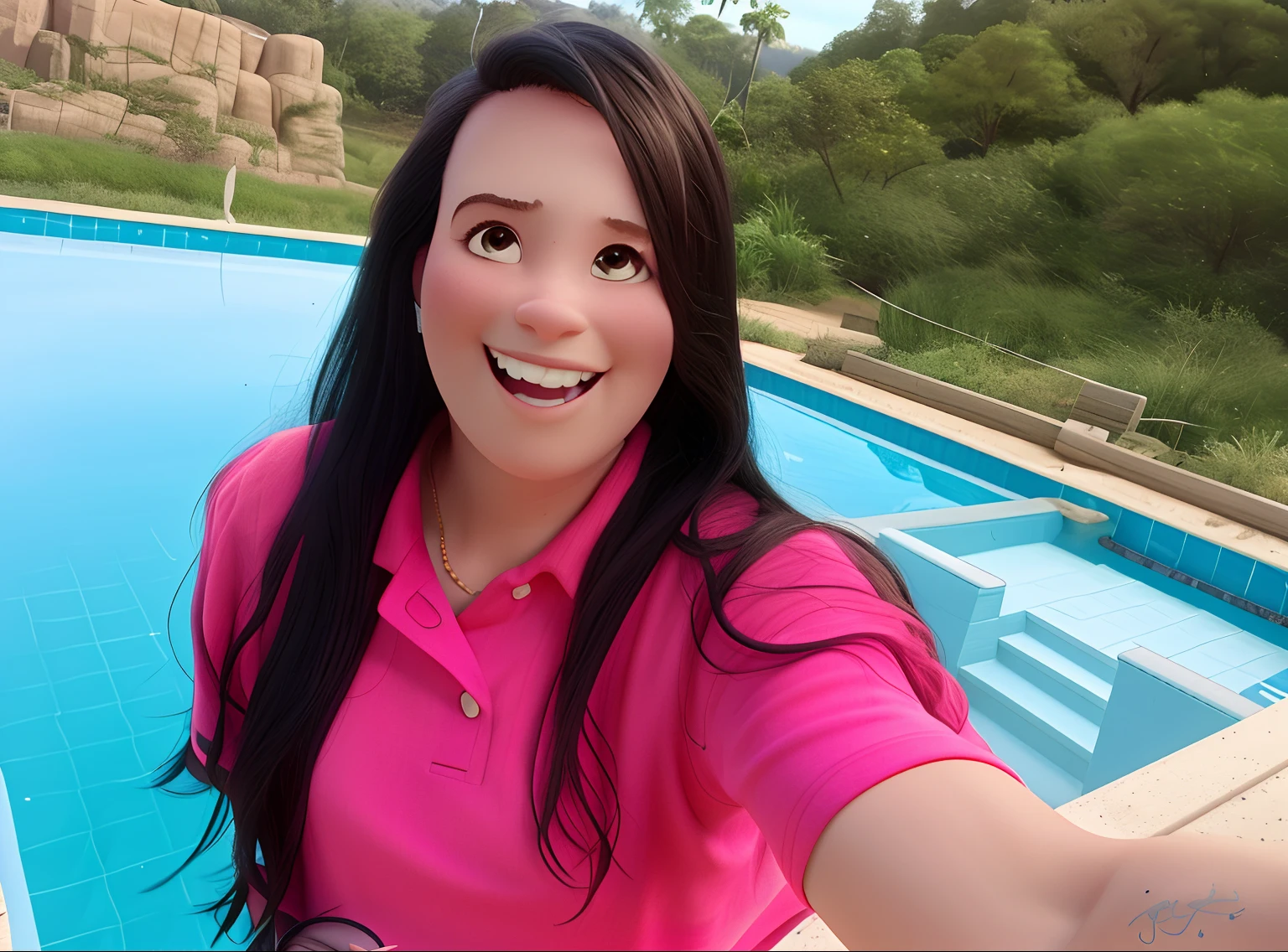Make this image like the Disney Pixar theme