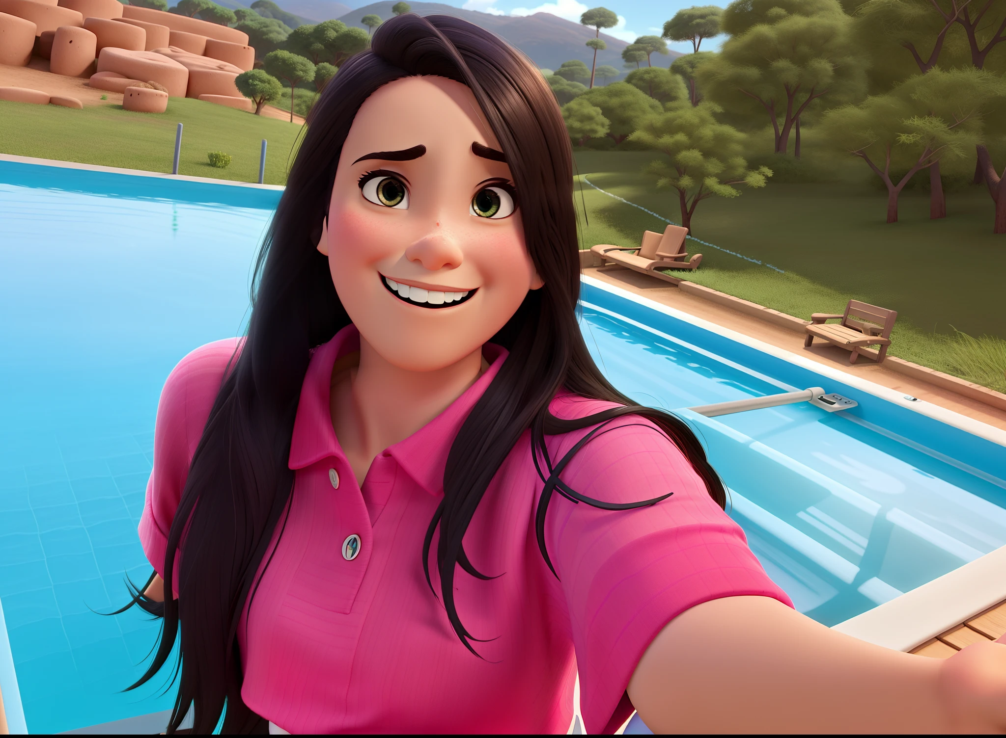 Estilo Pixar, alta qualidade