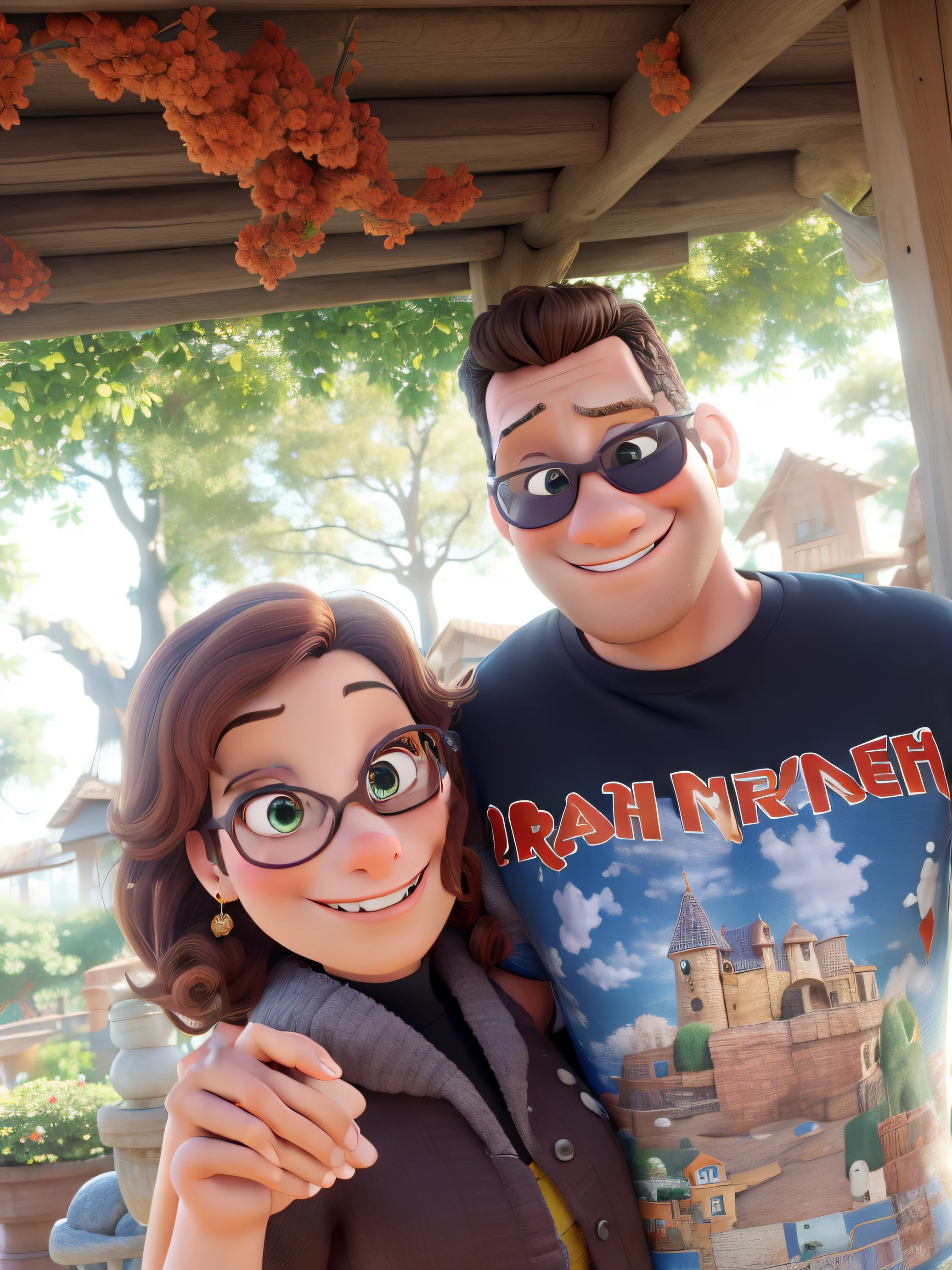Obra-prima, de melhor qualidade, casal estilo disney pixar,