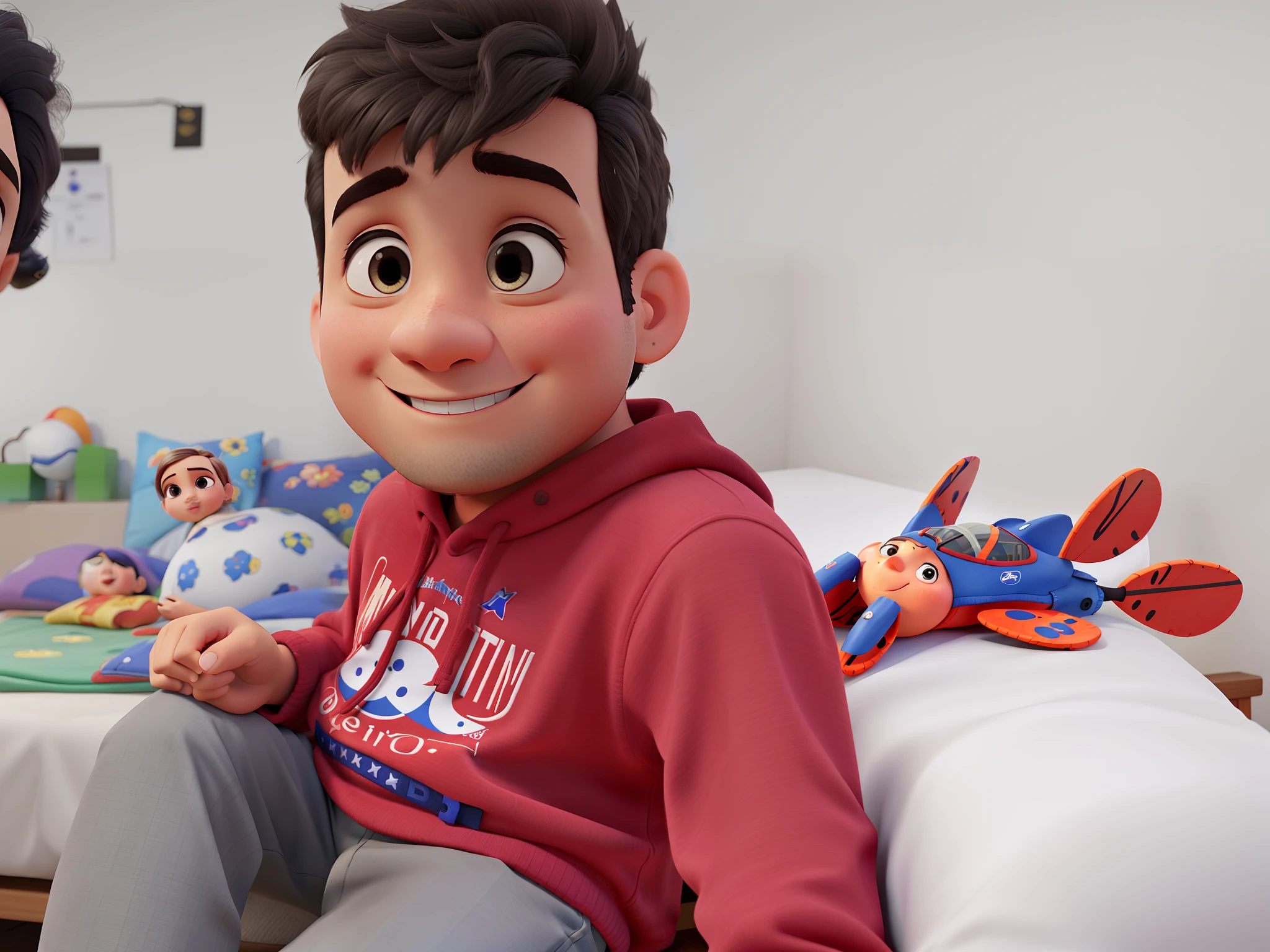 Menino estilo Pixar melhor qualidade