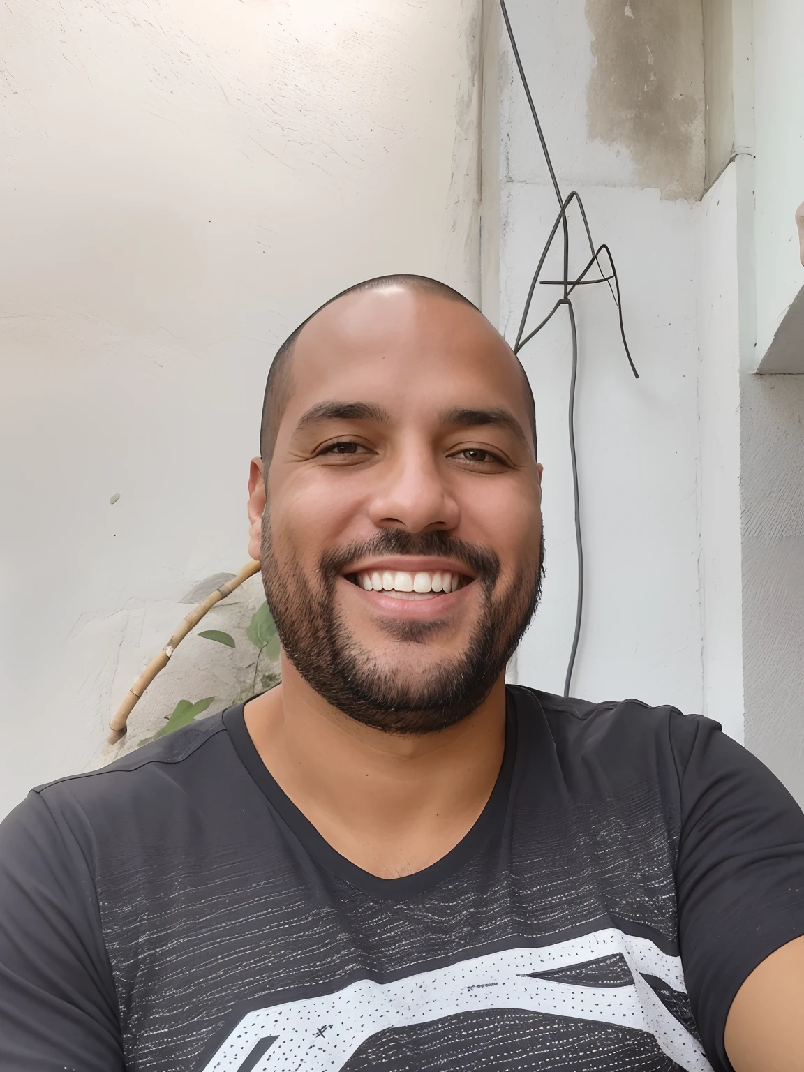 there is a man that is smiling and holding a donut, david rios ferreira, caio santos, icaro carvalho, 4 0 years old man, ronaldo nazario, joseph moncada, ronaldo nazario fenomeno, inspired by Francis Souza, (38 years old), dan dos santos, edu souza, Henry Alvim Correa