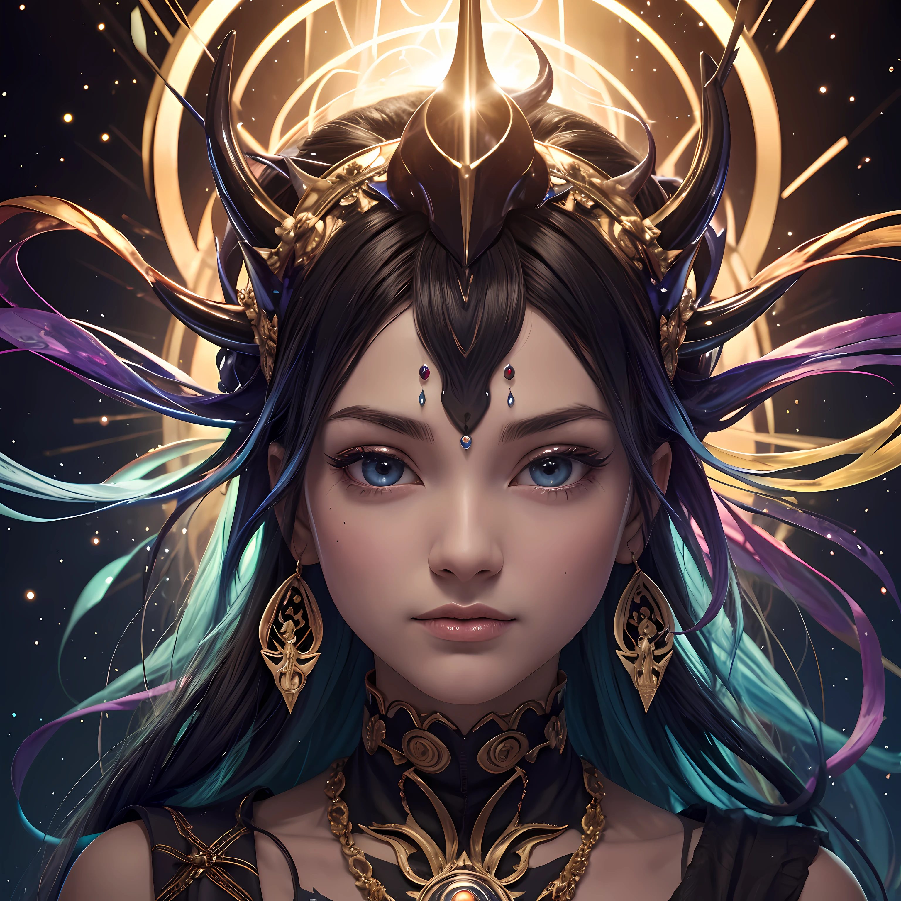 {NEO GOD}{an alien}{Chemicals}{Deities}{vhorrified}{Deities々Right}{Beautiful shape}{an oil painting}{hight resolution}{devastated}{Buddha}{Rainbow flesh}{Ultimate form}{Another dimension}{kosmos}{mistic}masterpiece, best quality,ultra-detailed
