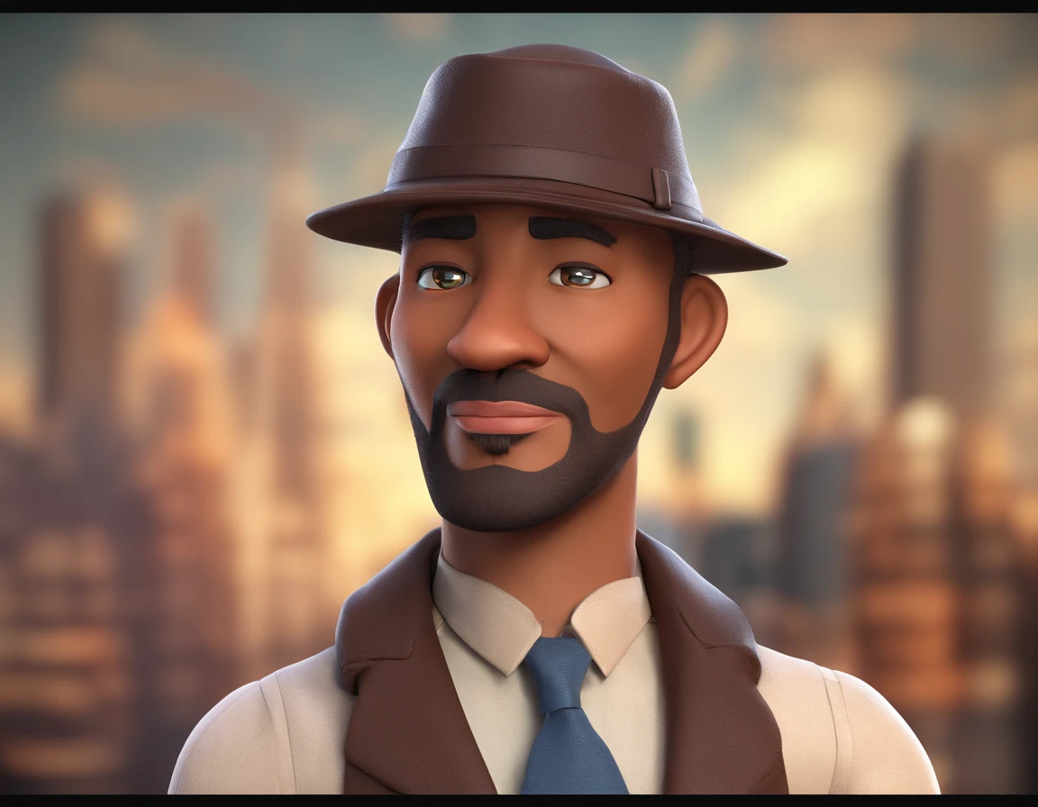 Douglass Head Animated Character