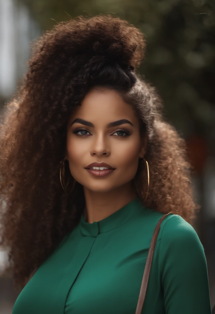 "Imagem ultrarrealista de uma bela menina afro-latina de 22 anos,Casca de caramelo, Corpo perfeito, Take a selfie in your office with your sony A7RV, fino, Cintura ultrafina, Cabelos ruivos, Cabelos cacheados e cacheados karibean , olhos verdes penetrantes.hyper-realistic，Anatomia correta，Facial features are carefully represented，Loops livres, cabelos ruivos cacheados, (courtyard, cabelos ruivos cacheados), Longos cabelos vermelhos cacheados selvagens, cabelo multiverso, courtyard, cabelos ruivos cacheados, cabelos ruivos cacheados, Loops, cabelos ondulados espalhados, Loops barrocos, Loops, encaracolado,Textura do cabelo, franja encaracolado