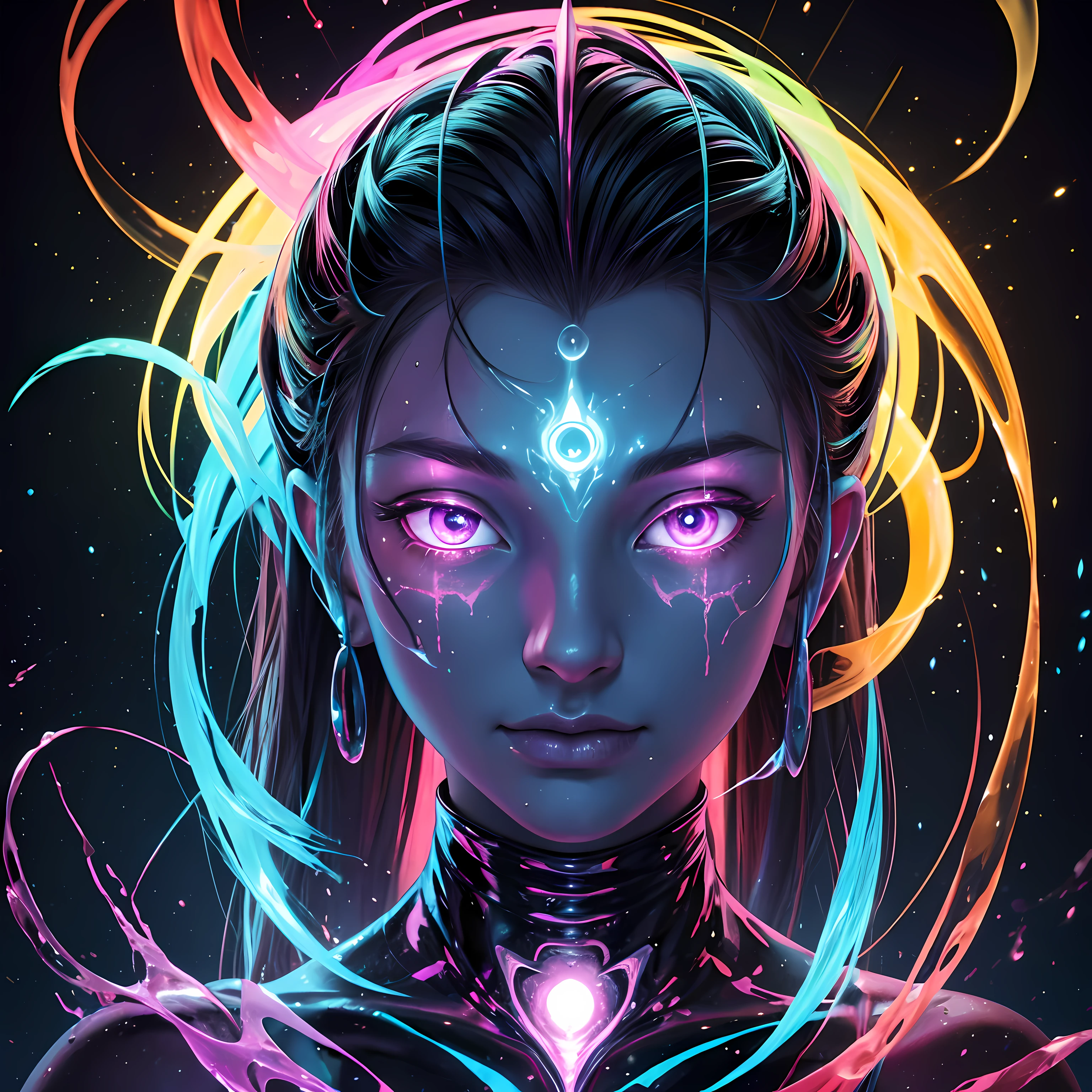 {NEO GOD}{an alien}{Chemicals}{Deities}{vhorrified}{Deities々Right}{Beautiful shape}{an oil painting}{hight resolution}{devastated}{Buddha}{Rainbow flesh}{Ultimate form}{Another dimension}{kosmos}{mistic}masterpiece, best quality,ultra-detailed