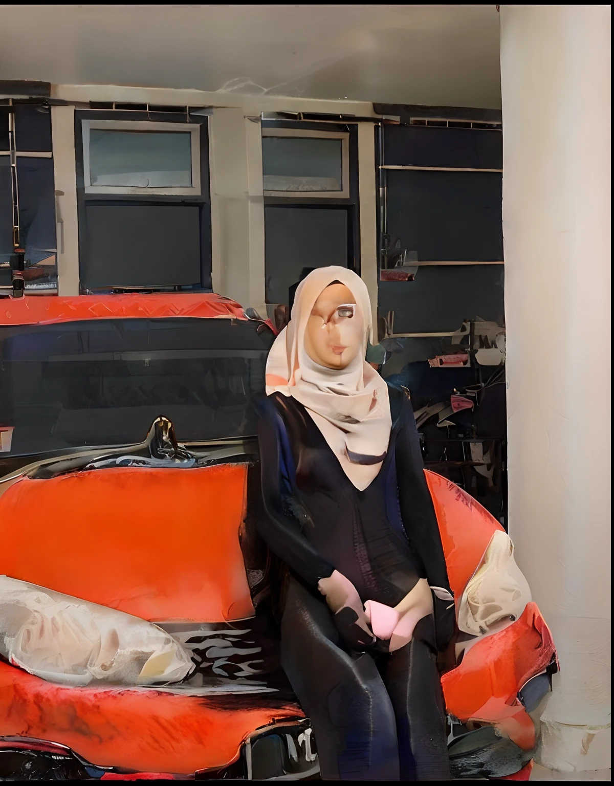 Nsfw, sexy, bikini, hijab, nude