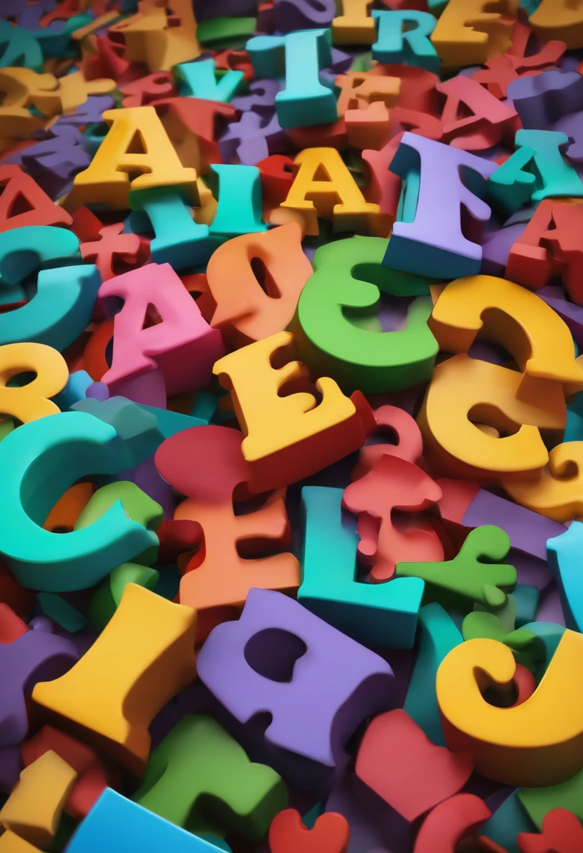 crie em 3D, estilo pixar inspirado, um banner com as palavras "REDE DE ANJOS". Letras "R" e "A", em forma de chave ferramenta e forma boneco humano