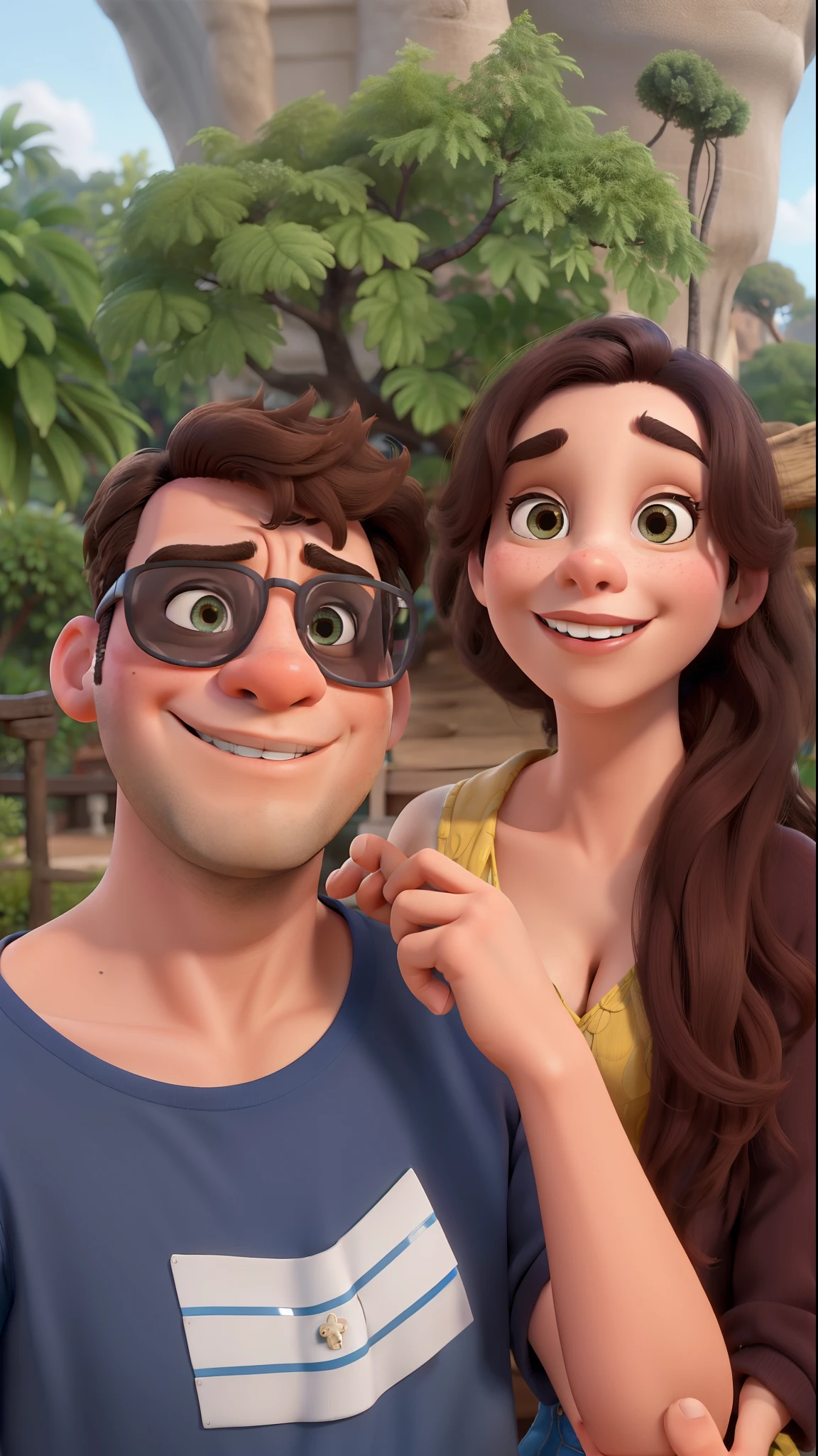 Obra-prima, de melhor qualidade, casal apaixonado como filme Disney pixar