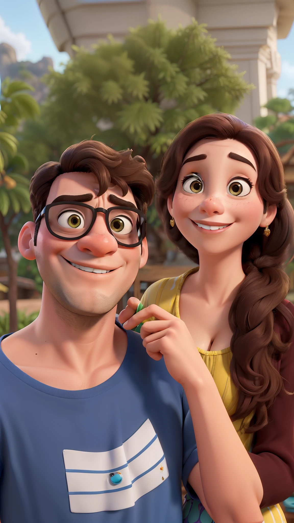 Obra-prima, de melhor qualidade, casal apaixonado como filme Disney pixar