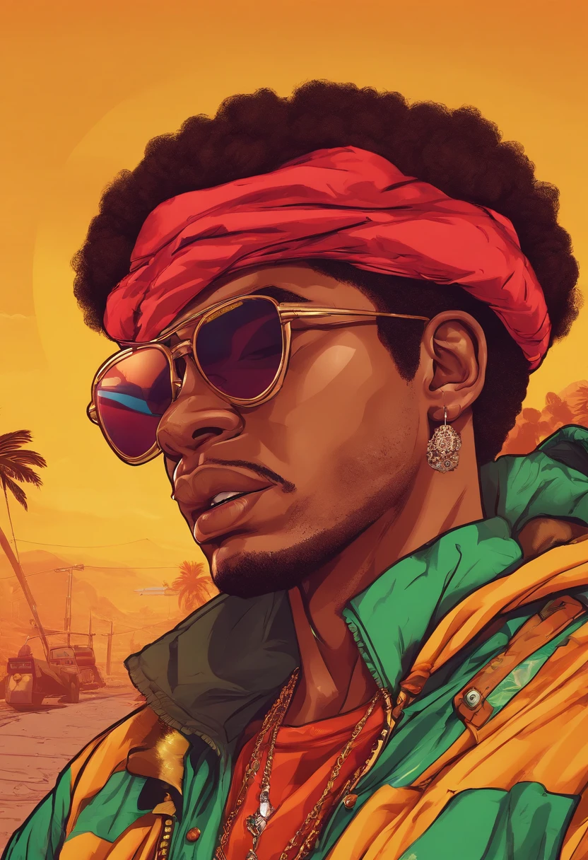 Afro-latino bonito, Rosto detalhado, best quality, alta qualidade, Recuo da pele, skin pores, pele texturizada, analogue, filmic grain, Olhos detalhados, boca perfeita, 8k, UHD, 8k UHD, boca fechada, roupas casuais, cavanhaque, pele escura, latino de pele escura