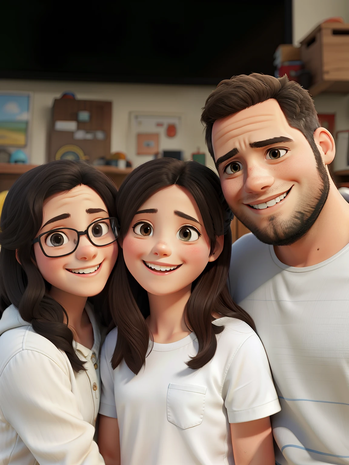 A happy family