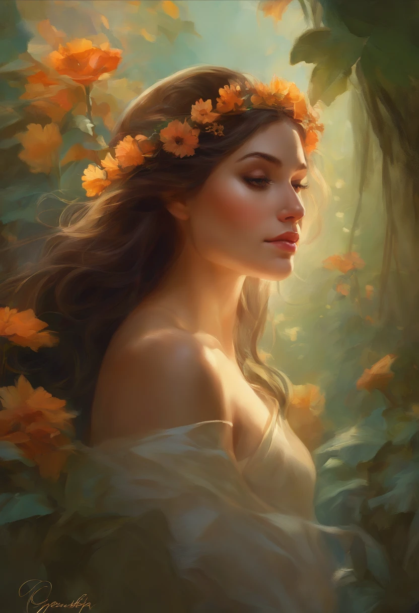 florals,offcial art,Unified 8K wallpapers,ultra - detailed,Beauty and aesthetics,tmasterpiece,best qualtiy,(zentangle,datura,Tangles,entangled),(s fractal art:1.3),The is very detailed,dynamic angle,cow boy shot,The most beautiful form of chaos,elegant,Fauvist design,vivd colour,romanticism lain,Atmospheric,A note of ecstasy,streaming musical notes visible,,Bouguereau,John William Goldward