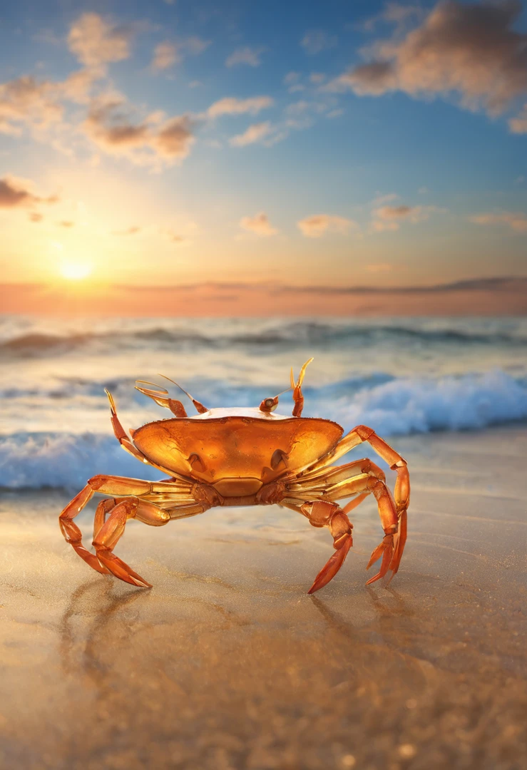Photo of a transparent crab made of soap bubbles, walking on beach, ocean waves in the background, highly detailed, golden hour, Negative prompt: Eloyse https://civitai.com/images/3158197
Steps: 30, Sampler: DPM++ 2M Karras, CFG scale: 8.0, Seed: 3374333481, Size: 832x1216, Model: starlightAnimated_v3-5: 88b89728b976", Version: v1.6.0.75-beta-4-4-gb3d76ba, TaskID: 653186688033594088
Negative prompt: Eloyse https://civitai.com/images/3158197
Steps: 30, Sampler: DPM++ 2M Karras, CFG scale: 8.0, Seed: 3374333481, Size: 832x1216, Model: starlightAnimated_v3-5: 88b89728b976", Version: v1.6.0.75-beta-4-4-gb3d76ba, TaskID: 653191635835930714