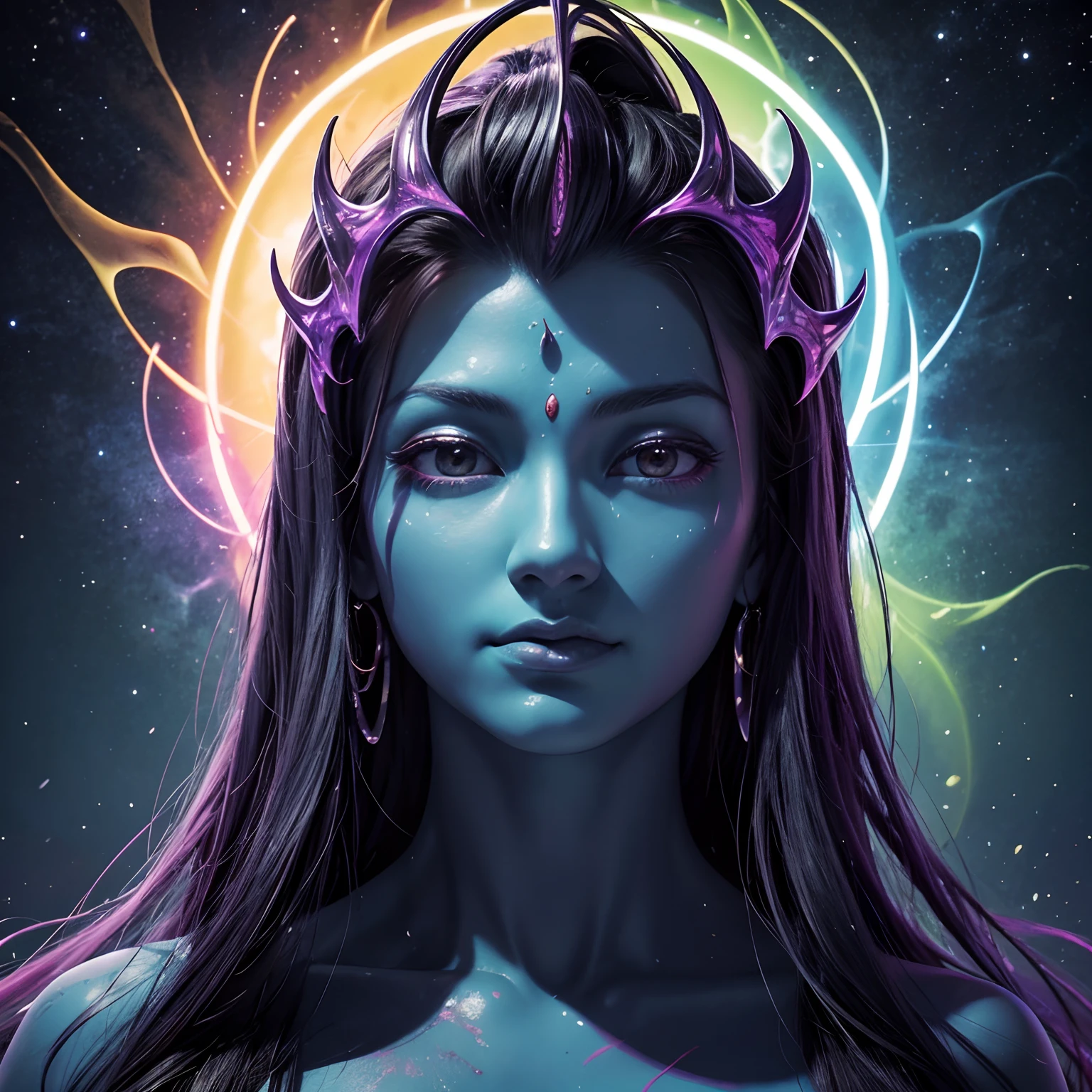 {NEO GOD}{an alien}{Chemicals}{Deities}{vhorrified}{Deities々Right}{Beautiful shape}{an oil painting}{hight resolution}{devastated}{Buddha}{Rainbow flesh}{Ultimate form}{Another dimension}{kosmos}{mistic}masterpiece, best quality,ultra-detailed