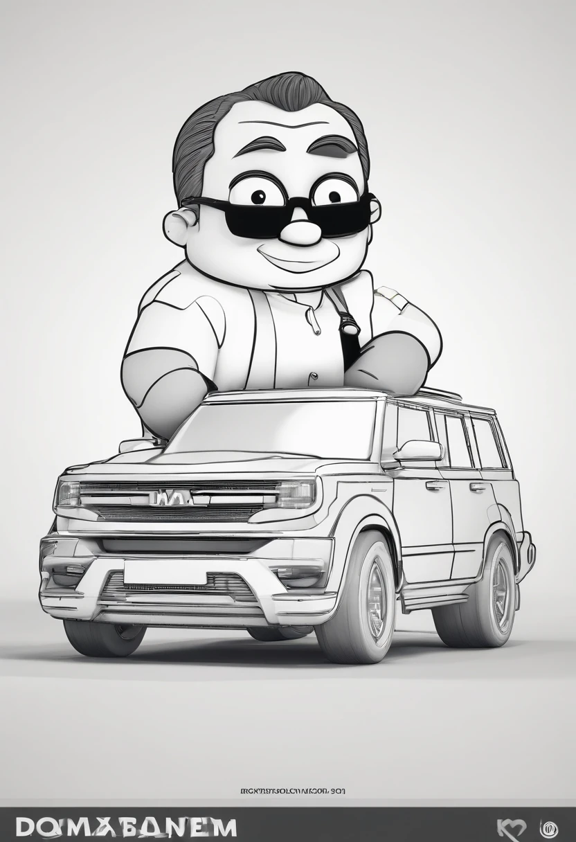 personagem de desenho animado de um homem de 28 anos de idade, com barba castanha e cabelo curto com topete, a black shirt wearing a badge written Kcomk productions animated character, Caractere estilizado, animation style rendering, 3D estilizado, Arnold Maya render, 3 d render stylized, toon render keyshot, Personagem 3D, Personagem 3D, 3d rendering stylized, 3 d character render, personagem de desenho animado, Personagem de close up, Pose de personagem, (Estilo Pixar) (master part:1.2) (Bokeh) (best quality) (pele detalhada) (textura detalhada) (8k) (argila) (Cinematic lighting) (foco nítido