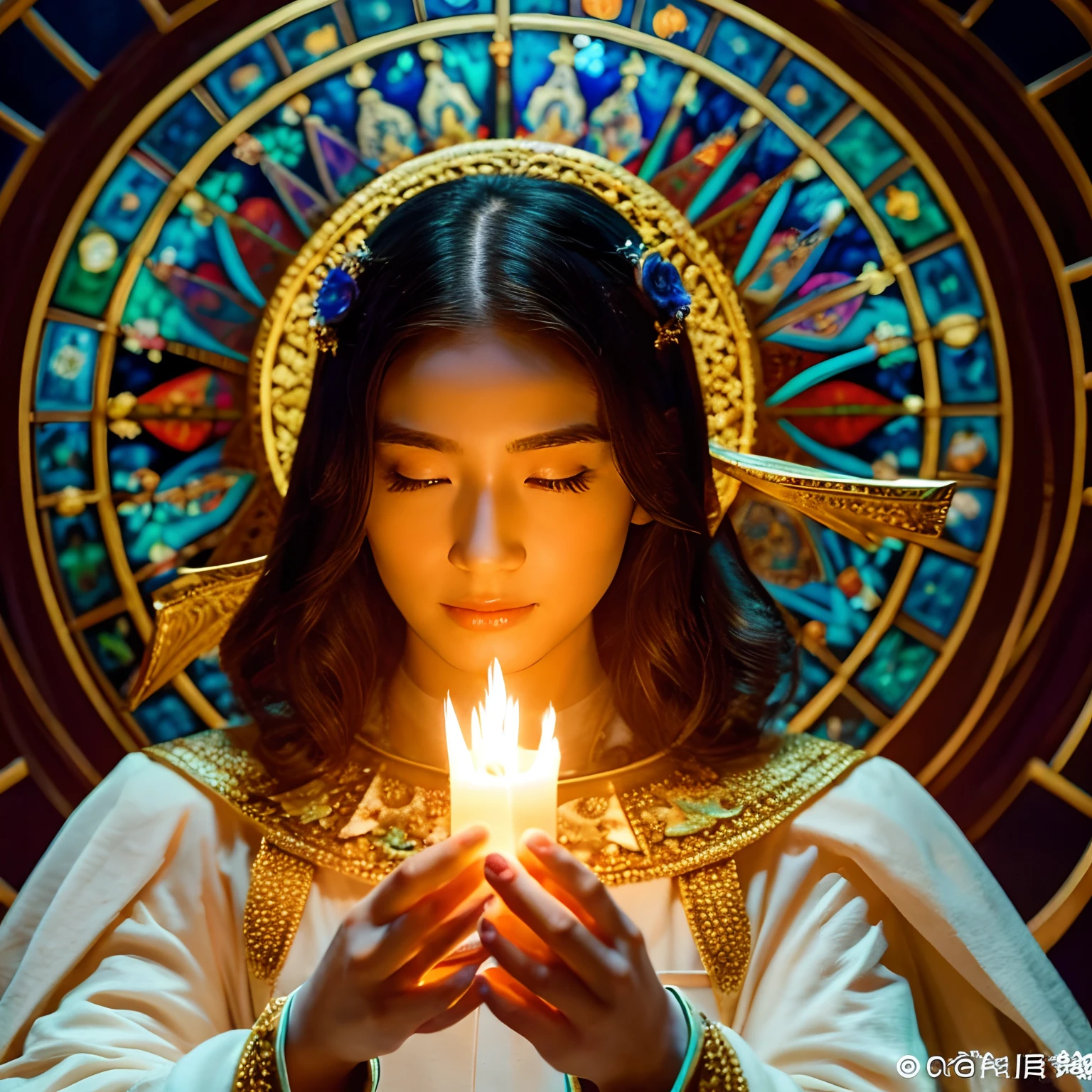 divination、God、Beautiful fece