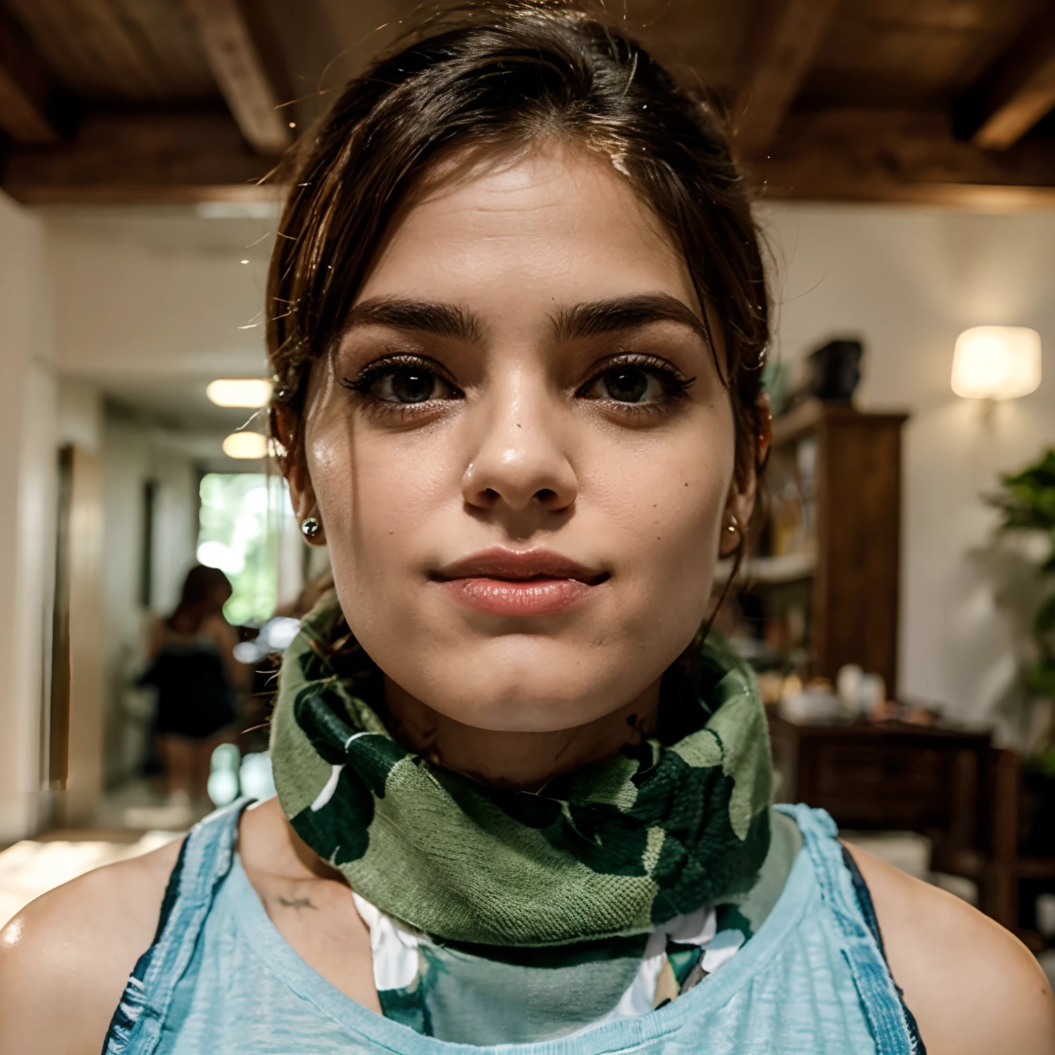 Loiro olhos verdes barba falhada cabelo curto com entrada e estiloso