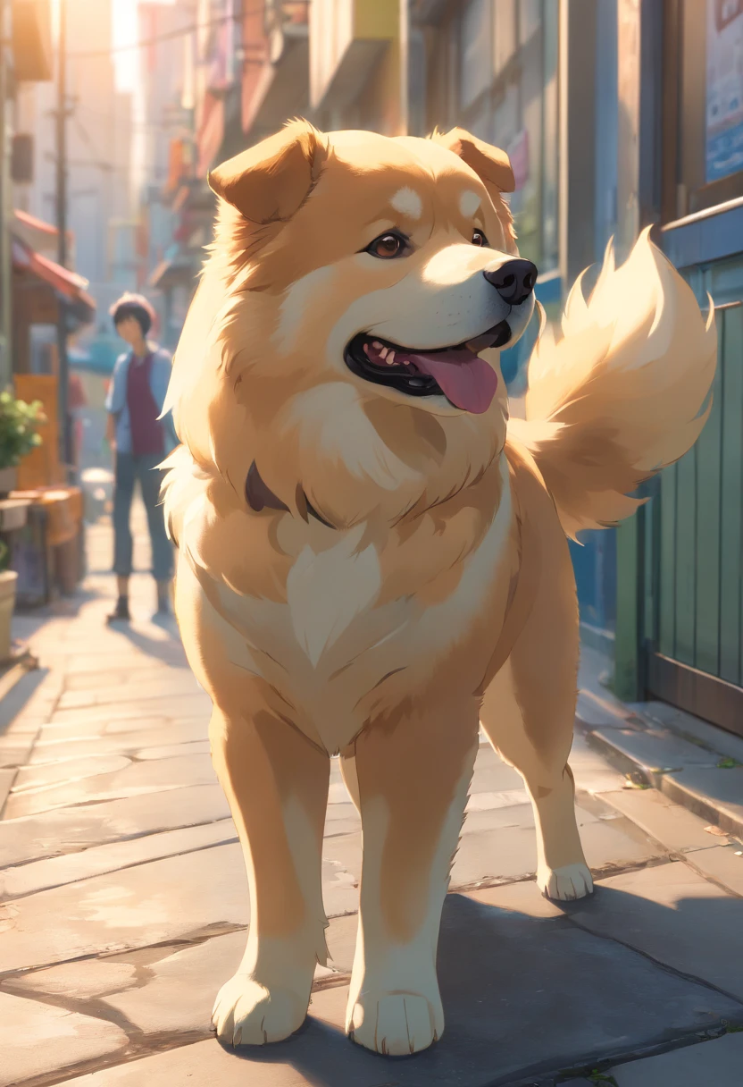 "Produces ultra-high-definition chowchow images, Classic dog pose. Using advanced macro photography techniques、Highlights the intricate details of the dog's coat, standing ears, And the expressive eyes and tongue are partially out. Place the camera at the dog's eye level, Create an intimate connection between the viewer and the dog's subject. Implemente uma abertura ampla para uma profundidade de campo rasa, Make the dog stand out clearly against a softly blurred background. Improve lighting、Emphasizes the texture and contours of the dog's body, Usando o software, Remover sombras grosseiras、, atmosfera acolhedora. Pick up a dog in a relaxed position, Mas equilibrado, Show your flexibility and elegance. Tente capturar o momento em movimento natural, alongamento, Grooming, etc., to convey a sense of authenticity. Implement post-processing techniques to improve image clarity, Contraste, and color balance, Proteja todos os aspectos, from the dog's intricate patterns to its intense gaze, Renderizado em detalhes impressionantes. finalmente, Chow chow dog transmitenata, Capture fleeting moments celebrating the unique essence of a dog's curiosity and poise."