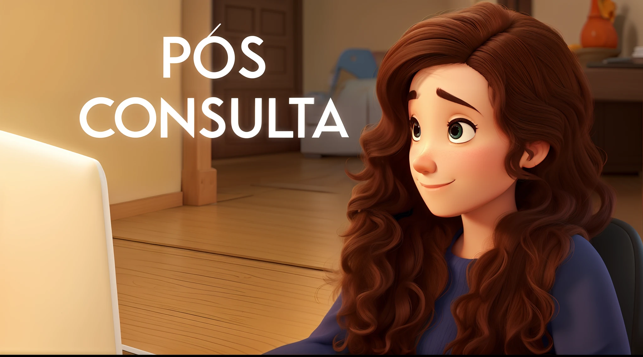 Estilo Pixar, alta qualidade
