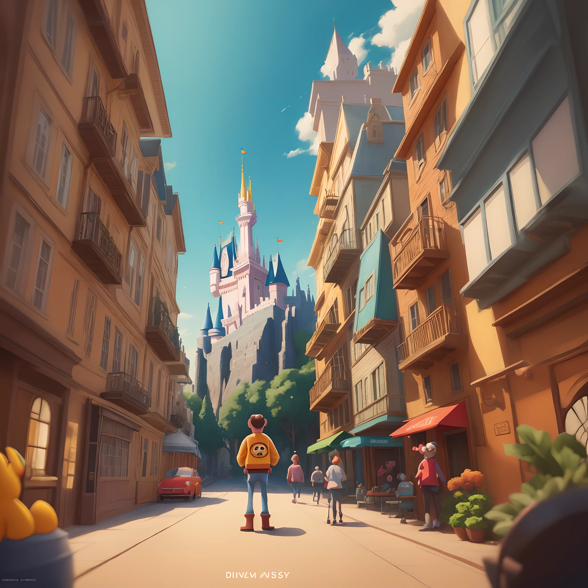 Make a Disney Pixar Style Poster