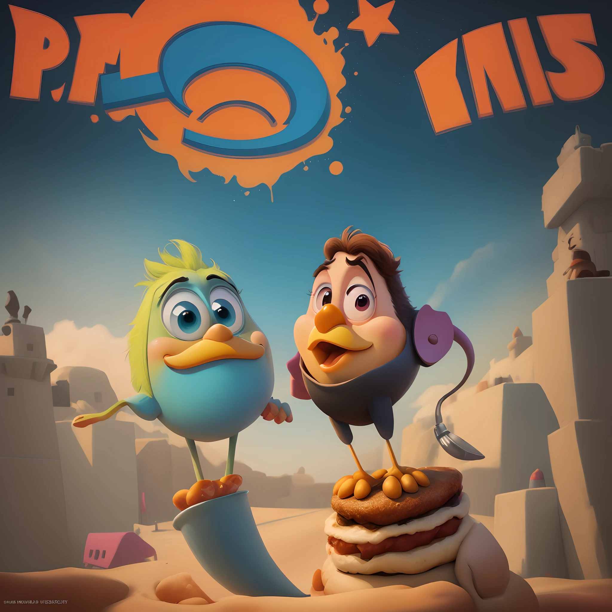 Make a Disney Pixar Style Poster
