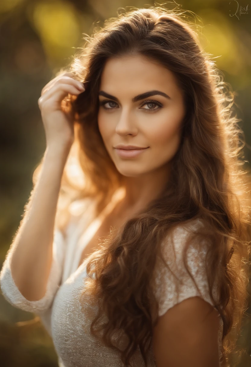 retrato da , Meninalhos castanhos, Portrait decoration on your head, Retrato de Crystal Boyd, cabelos loiros e olhos grandes, selfie de uma jovem mulher, Maquiagem sem maquiagem, maquiagem natural, Look directly at the camera, Rosto com ArtGram, Maquiagem fina, Excelente fotografia de corpo inteiro, no quarto, seios grandes, louro, Latim, mamas expostas, Camisa sem camisa, Loira de 24 anos, Fotografia de retrato HD, natural, sem sombras no rosto, circunstanciado (textura, Hair, brilhar, Cor), circunstanciado, olhos brilhantes