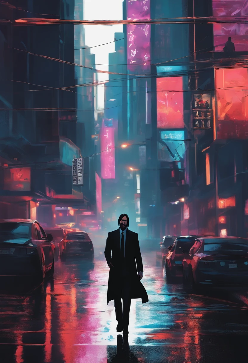 John Wick Estilo Anime