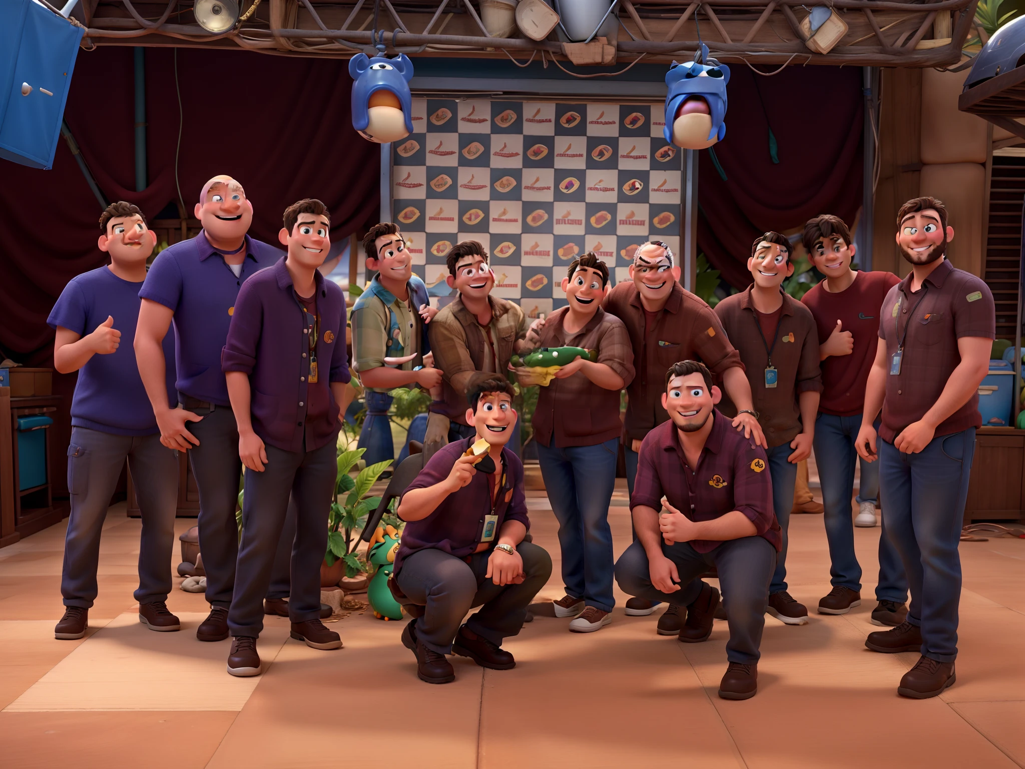 criar post disney pixar baseado na imagem