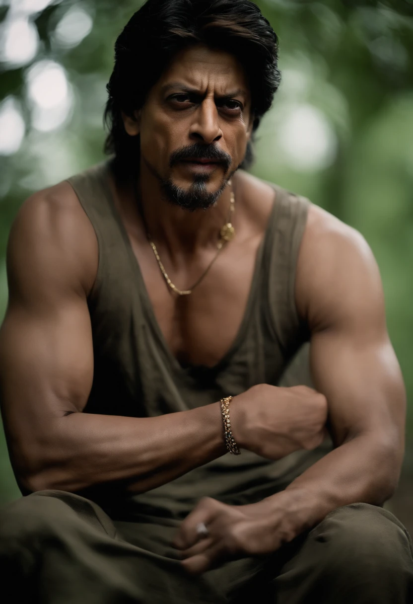 SRK em look vestido zumbi