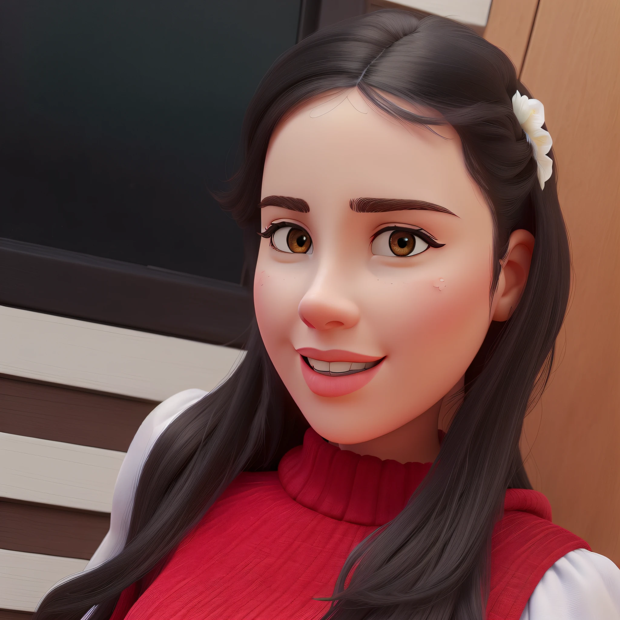 (best quality,masterpiece:1.2),white woman,black hair,ultra-detailed