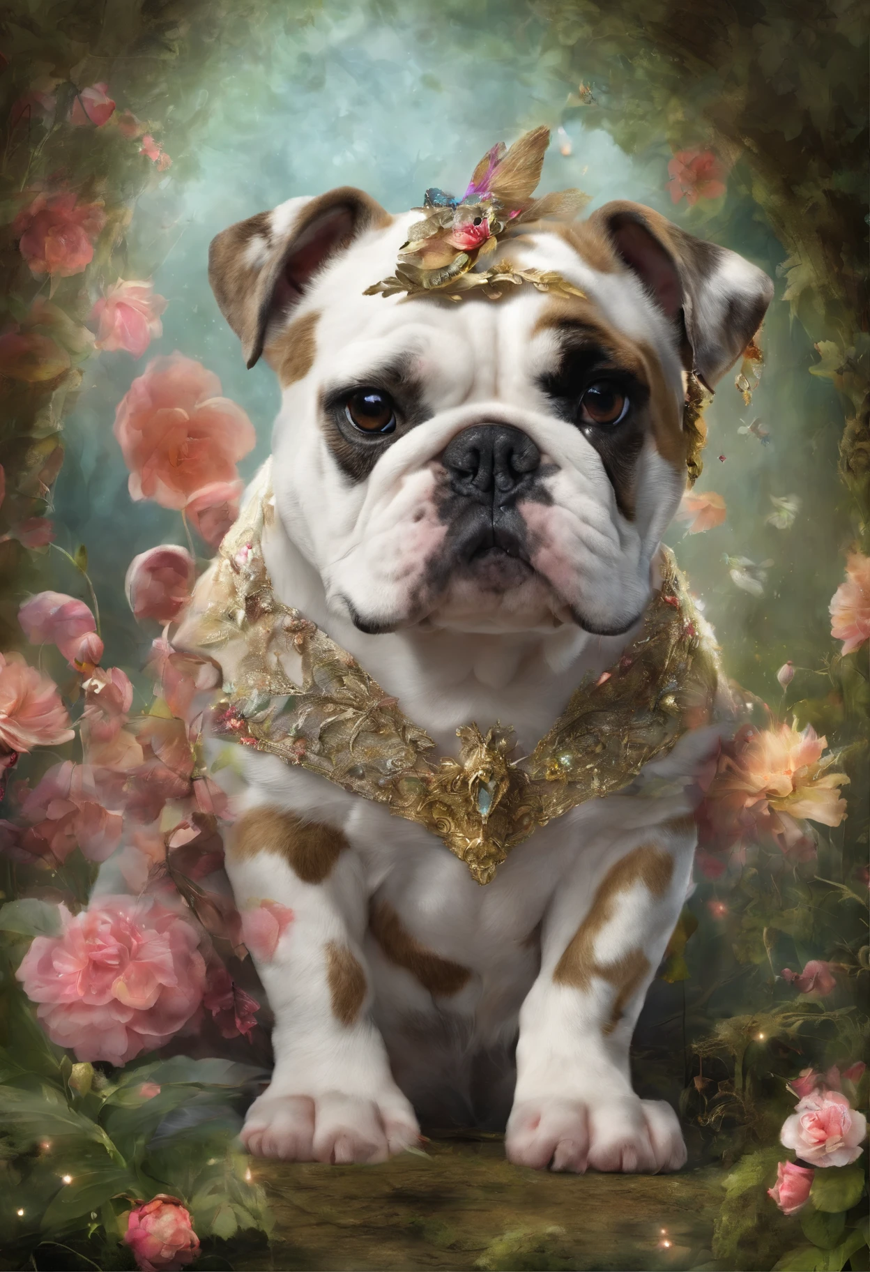 bebezinho de bulldog ingles merle