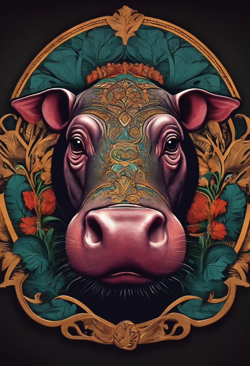 Hippo logo design