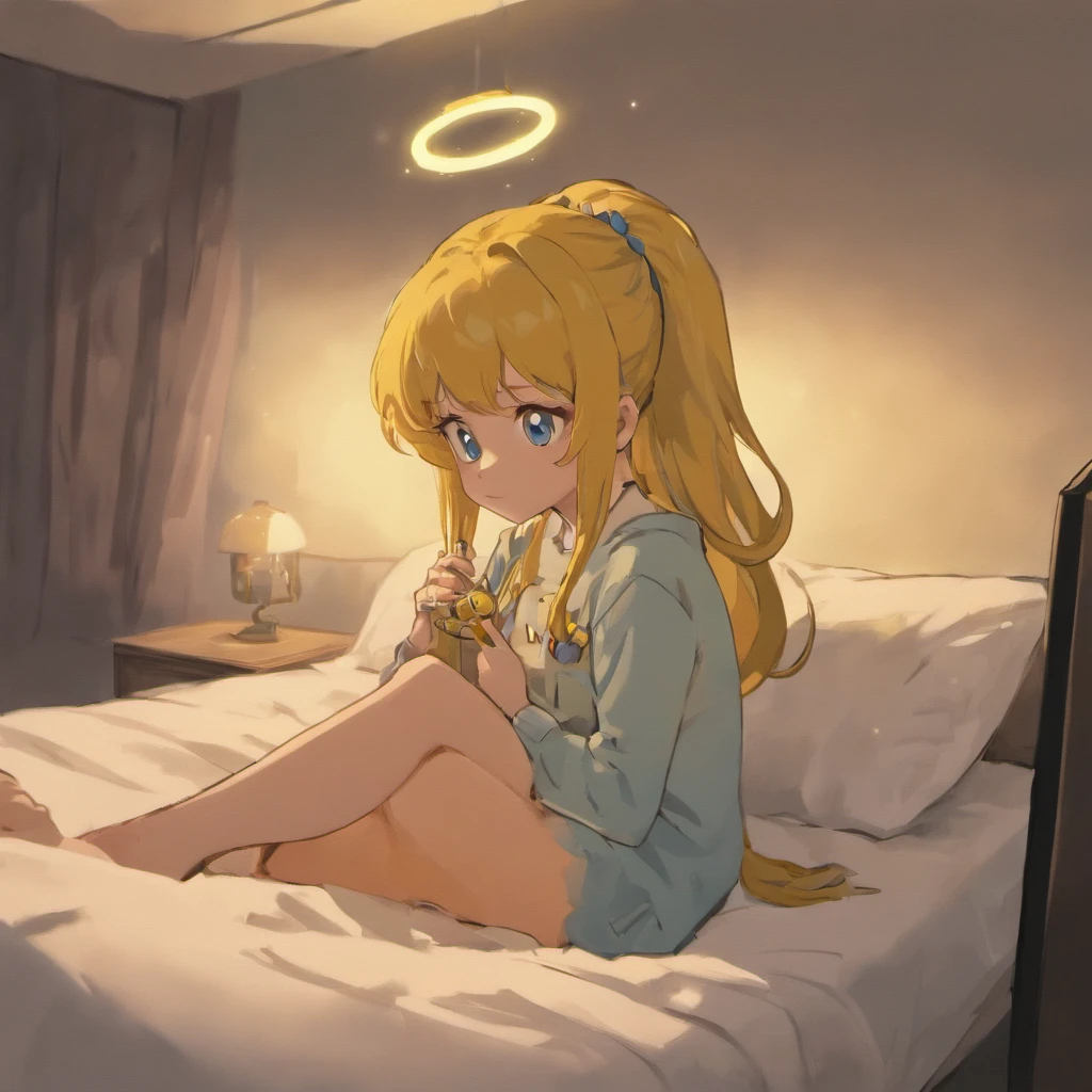 A dark-haired,The long-haired,elementary student,animesque,girl with,baby room,Wearing diapers,barechested,Black eyes,baby room,Wearing diapers