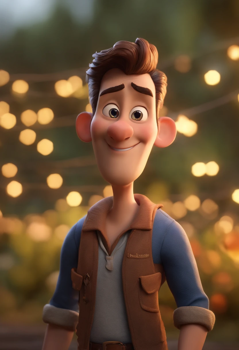personagem dos desenhos animados de um homem, with arms tattooed with a blue shirt, animation character, Caractere estilizado, animation style rendering, 3D estilizado, Arnold Maya render, 3 d render stylized, toon render keyshot, Personagem 3D, Personagem 3D, 3d rendering stylized, 3 d character render, personagem de desenho animado, Personagem de close up, Pose de personagem, (Estilo Pixar) (master part:1.2) (Bokeh) (best quality) (pele detalhada) (textura detalhada) (8k) (argila) (Cinematic lighting) (foco nítido