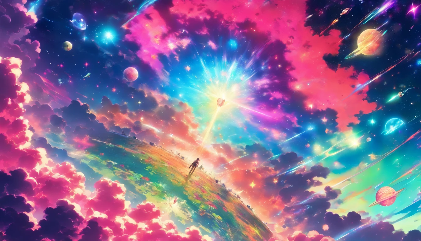 Detalhes do HD, close-up de um homem em um traje espacial, planetas em segundo plano, psychedelic cosmic horror, psychedelic illustrations, cosmic space, plantas crescendo, O mundo da psicose, Graphic art of background space, cosmic illustration, cosmic space, cosmic lsd poster art, dmt space behind, cena espacial, surreal space, cosmic style, estrela de 7 pontas de fundo, mistic, alquimia.