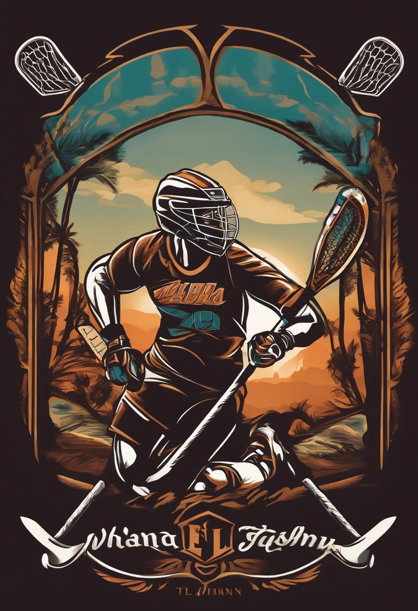 Womens Lacrosse logo includes a stylized lacrosse stick head and the word TL Hanna