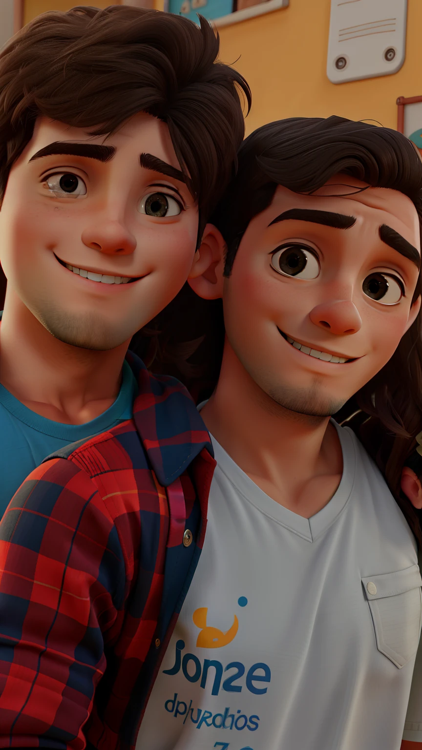 Dois jovens apaixonados