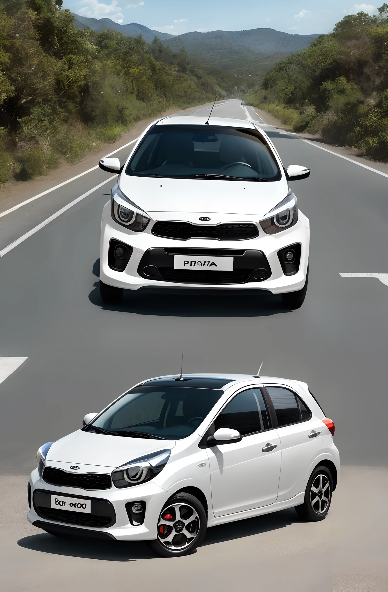 Kia Picanto estilo pixar