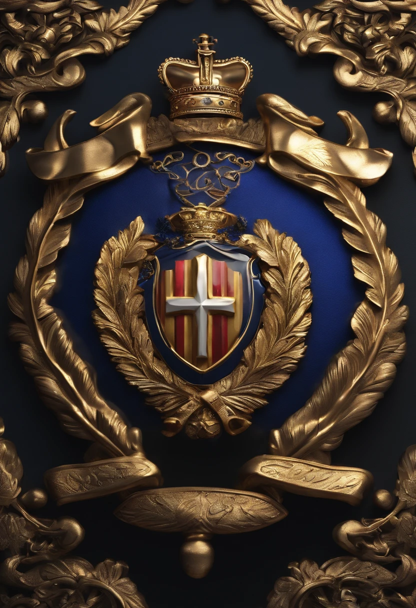 Escudo estilo soldado Espartano, bem detalhado em 3d